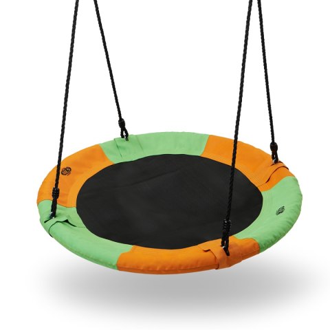 NB5003 BOCIANIE GNIAZDO HUŚTAWKA POMARAŃCZOWO ZIELONY ŚR.90 CM NILS NB5003 BOCIANIE GNIAZDO HUŚTAWKA POMARAŃCZOWO ZIELONY ŚR.90 CM NILS