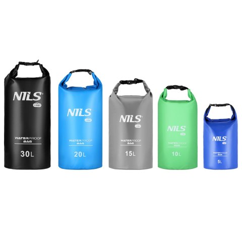 NC1703 WOREK WODOODPORNY SZARY 15L NILS CAMP NC1703 WOREK WODOODPORNY SZARY 15L NILS CAMP