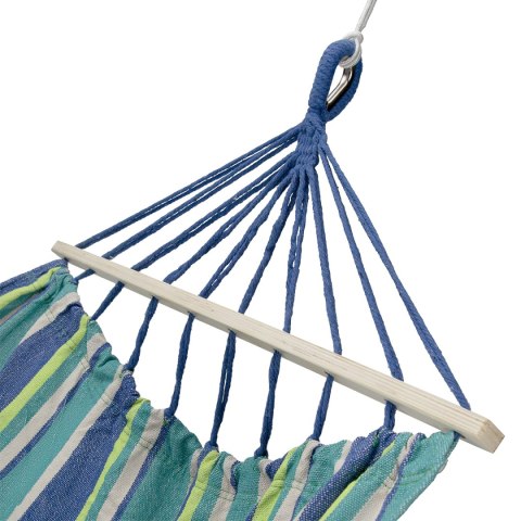 NC9001 MORSKI HAMAK Z DREWNIANĄ BELKĄ 70CM I METALOWYM UCHWYTEM NILS CAMP NC9001 MORSKI HAMAK Z DREWNIANĄ BELKĄ 70CM I METALOWYM UCHWYTEM NILS CAMP
