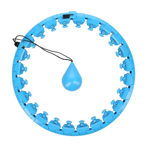 FH01 BLUE HULA HOP Z OBCIĄŻNIKIEM FH01 BLUE HULA HOP Z OBCIĄŻNIKIEM