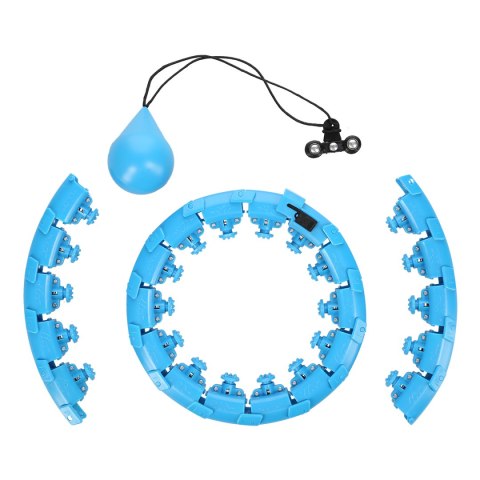 FH01 BLUE HULA HOP Z OBCIĄŻNIKIEM FH01 BLUE HULA HOP Z OBCIĄŻNIKIEM