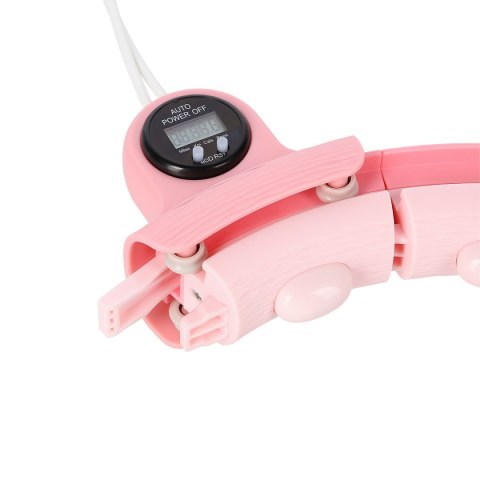 FH02 PINK HULA HOP Z OBCIĄŻNIKIEM + LICZNIK FH02 PINK HULA HOP Z OBCIĄŻNIKIEM + LICZNIK
