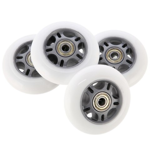 PU 72x24 82A BIAŁE (4 szt.) + ABEC-7 (8 szt.) ZESTAW STOCK PU 72x24 82A BIAŁE (4 szt.) + ABEC-7 (8 szt.) ZESTAW STOCK