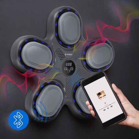 TB11 ELEKTRONICZNA TARCZA BOKSERSKA BLUETOOTH Z MUZYKĄ I RĘKAWICAMI HMS TB11 ELEKTRONICZNA TARCZA BOKSERSKA BLUETOOTH Z MUZYKĄ I RĘKAWICAMI HMS