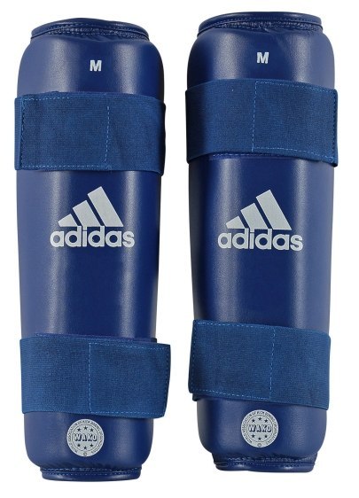 Nagolenniki ADIDAS WAKO PRO niebieskie M (WAKO APPROVED do końca 2024 roku) Nagolenniki ADIDAS WAKO PRO niebieskie M (WAKO APPROVED do końca 2024 roku)
