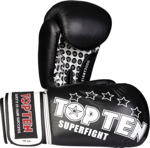Rękawice bokserskie TOP TEN RTT-10 SUPERFIGHT 3000 STARS (WAKO APPROVED new) Rękawice bokserskie TOP TEN RTT-10 SUPERFIGHT 3000 STARS (WAKO APPROVED new)