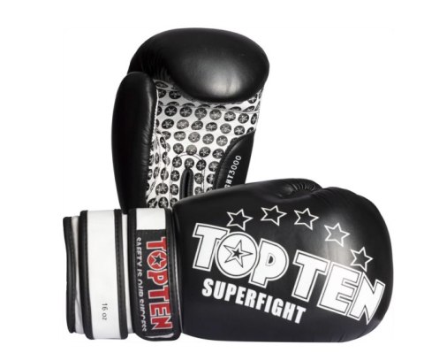 Rękawice bokserskie TOP TEN RTT-10 SUPERFIGHT 3000 STARS (WAKO APPROVED new) Rękawice bokserskie TOP TEN RTT-10 SUPERFIGHT 3000 STARS (WAKO APPROVED new)