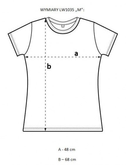 T-shirt damski LEONE LW1035/S16 szary "M" T-shirt damski LEONE LW1035/S16 szary "M"