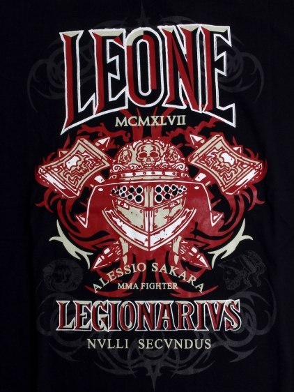 T-shirt męski LEONE LEGIO04 czarny "XL" T-shirt męski LEONE LEGIO04 czarny "XL"