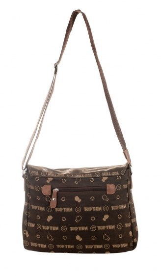 Torba sportowa na ramię WEEKENDER TOP TEN brązowa Torba sportowa na ramię WEEKENDER TOP TEN brązowa