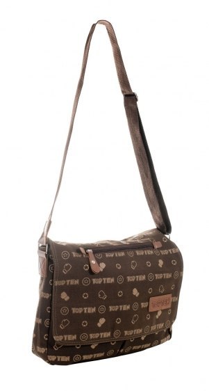 Torba sportowa na ramię WEEKENDER TOP TEN brązowa Torba sportowa na ramię WEEKENDER TOP TEN brązowa