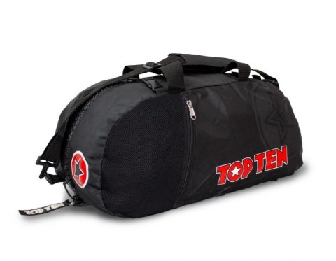 Torba sportowa TOP TEN z funkcją plecaka 55 x 29 x 27 cm TOR-P6A czarna Torba sportowa TOP TEN z funkcją plecaka 55 x 29 x 27 cm TOR-P6A czarna