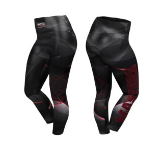 Damskie leginsy długie MFC "MSTRS-BLACK"