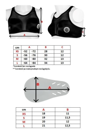 Ochraniacze piersi dla kobiet MASTERS - OP-1W (WAKO APPROVED) Ochraniacze piersi dla kobiet MASTERS - OP-1W (WAKO APPROVED)