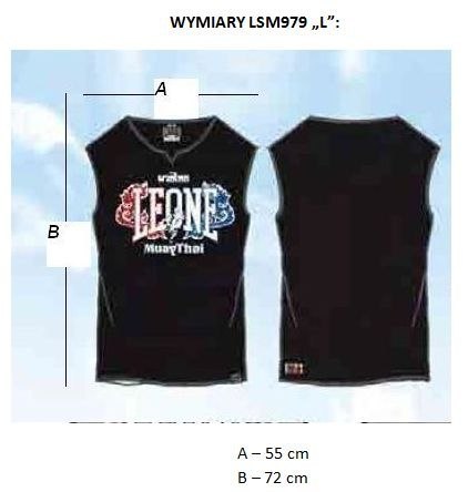 T-shirt męski tank LEONE LSM979/S16 czarny "L" T-shirt męski tank LEONE LSM979/S16 czarny "L"