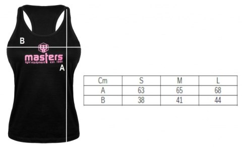 Top długi bawełniany damski MASTERS BASIC Top długi bawełniany damski MASTERS BASIC