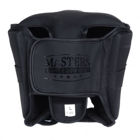 Kask bokserski KTOP-MATT-BLACK Kask bokserski KTOP-MATT-BLACK