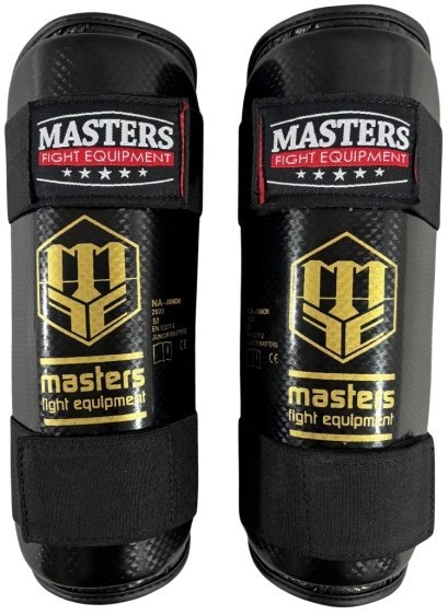 Nagolenniki MASTERS NA-JUNIOR czarne Nagolenniki MASTERS NA-JUNIOR czarne