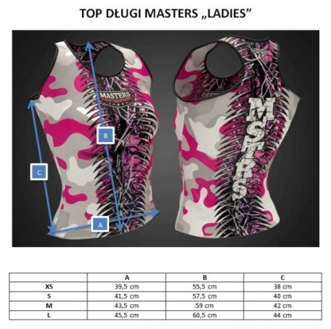 Top długi MFC MASTERS "LADIES" Top długi MFC MASTERS "LADIES"