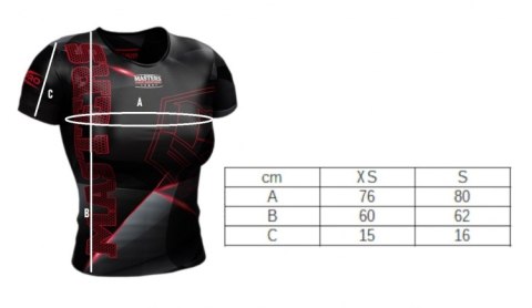 Koszulka treningowa damska MFC "MSTRS-BLACK" Koszulka treningowa damska MFC "MSTRS-BLACK"