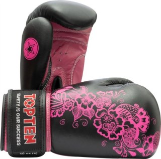 Rękawice bokserskie TOP TEN "Ultimate Woman" 10 oz (WAKO APPROVED)