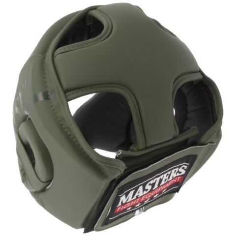Kask bokserski MASTERS KTOP-PU-MATT zielony Kask bokserski MASTERS KTOP-PU-MATT zielony