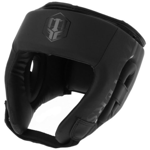 Kask bokserski MASTERS czarny KTOP-PU-MATT Kask bokserski MASTERS czarny KTOP-PU-MATT