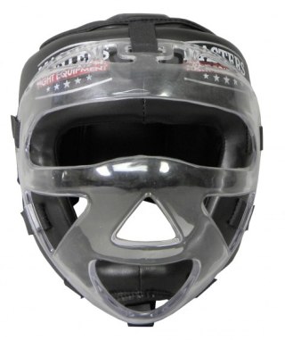 Kask bokserski z maską KSSPU-M czarny