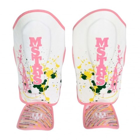 Nagolenniki ze stópką MJE - NS-ART-PINK Nagolenniki ze stópką MJE - NS-ART-PINK