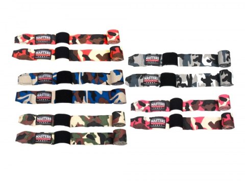 Taśmy bokserskie BBE-MFE CAMOUFLAGE 3,5 m NOWE KOLORY Taśmy bokserskie BBE-MFE CAMOUFLAGE 3,5 m NOWE KOLORY