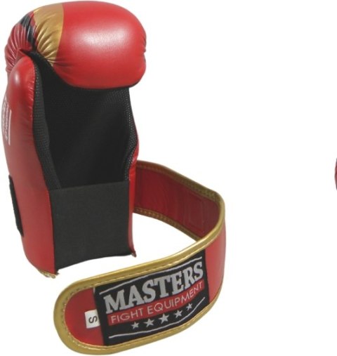 (W) Rękawice otwarte ROSM-MASTERS (WAKO APPROVED) czerwone M (W) Rękawice otwarte ROSM-MASTERS (WAKO APPROVED) czerwone M