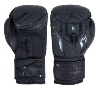 Rękawice bokserskie MASTERS RPU-BLACK/BLACK