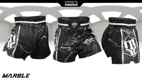 Spodenki treningowe MASTERS ST-MARBLE czarne Spodenki treningowe MASTERS ST-MARBLE czarne