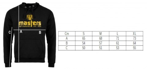 Bluza męska bawełniana MASTERS BASIC Bluza męska bawełniana MASTERS BASIC