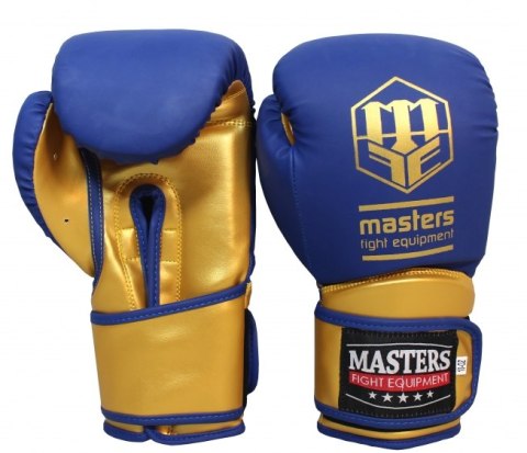Rękawice bokserskie MASTERS RPU-COLOR/GOLD 10 oz