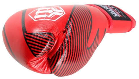 Rękawice bokserskie skórzane MASTERS RBT-RED 12 oz Rękawice bokserskie skórzane MASTERS RBT-RED 12 oz