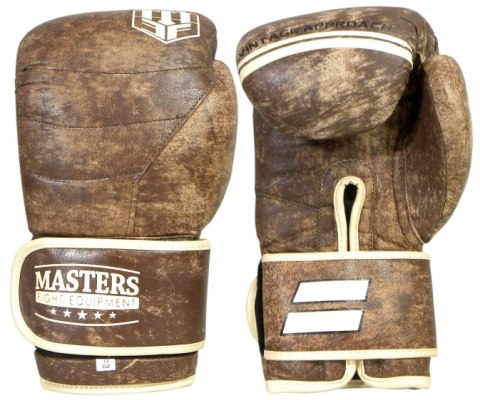 Rękawice bokserskie skórzane MASTERS RBT-VINTAGE Rękawice bokserskie skórzane MASTERS RBT-VINTAGE
