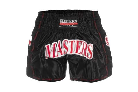 Spodenki sportowe MASTERS ST-12 czarne Spodenki sportowe MASTERS ST-12 czarne