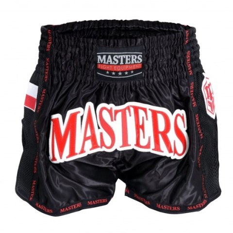Spodenki sportowe MASTERS ST-12 czarne Spodenki sportowe MASTERS ST-12 czarne
