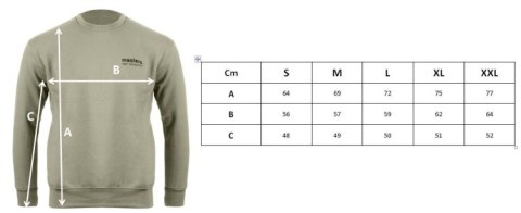 Bluza męska MASTERS BM-MFE zielona