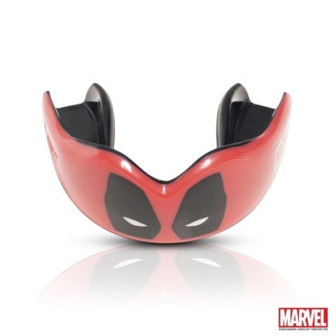 Ochraniacze zębów OZ-TT "Extro Marvel Deadpool" czerwono-czarne SENIOR Ochraniacze zębów OZ-TT "Extro Marvel Deadpool" czerwono-czarne SENIOR