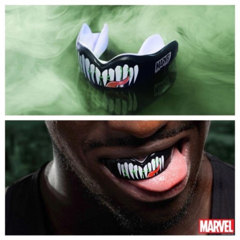 Ochraniacze zębów OZ-TT "Extro Marvel Venom" czarno-białe SENIOR Ochraniacze zębów OZ-TT "Extro Marvel Venom" czarno-białe SENIOR
