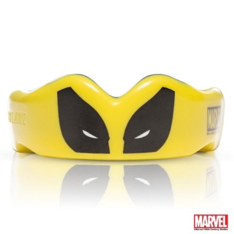 Ochraniacze zębów OZ-TT "Extro Marvel Wolverine" żółto-niebieskie SENIOR Ochraniacze zębów OZ-TT "Extro Marvel Wolverine" żółto-niebieskie SENIOR