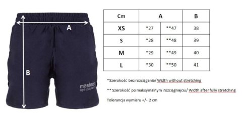 Spodenki krótkie damskie MASTERS SKW-COMPRESSION granatowy Spodenki krótkie damskie MASTERS SKW-COMPRESSION granatowy