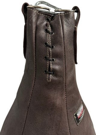 Gruszka bokserska skórzana CLASSIC GRS-CLASSIC-1d duża 75 cm x 40 cm pełna NO1 czekoladowy