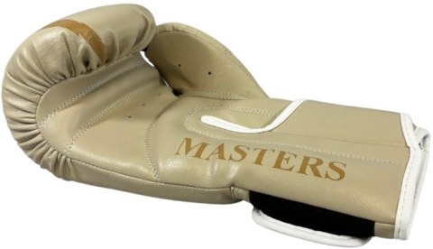 Rękawice bokserskie MASTERS RPU-MATT 10 oz beżowe Rękawice bokserskie MASTERS RPU-MATT 10 oz beżowe