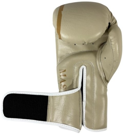Rękawice bokserskie MASTERS RPU-MATT 10 oz beżowe Rękawice bokserskie MASTERS RPU-MATT 10 oz beżowe