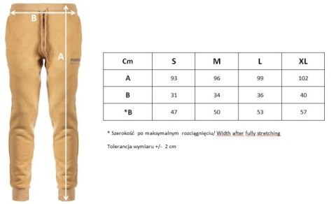 Spodnie długie damskie MASTERS SDW-BEIGE beżowe Spodnie długie damskie MASTERS SDW-BEIGE beżowe