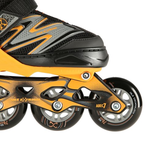NA11010 CZARNO-POMARAŃCZOWY ROZM. L (39-42) ŁYŻWOROLKI NILS EXTREME NA11010 CZARNO-POMARAŃCZOWY ROZM. L (39-42) ŁYŻWOROLKI NILS EXTREME