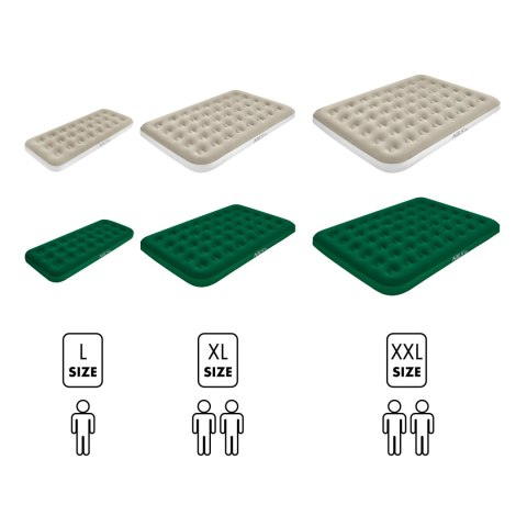 NC2802 MATERAC KEMPINGOWY 191X137X22 CM ZIELONY NILS CAMP NC2802 MATERAC KEMPINGOWY 191X137X22 CM ZIELONY NILS CAMP